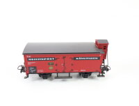 Märklin H0 84681 gedeckter Güterwagen m. Bremserhaus "Reichspost" 3990 DRG rot