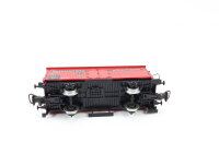 Märklin H0 84681 gedeckter Güterwagen m. Bremserhaus "Reichspost" 3990 DRG rot