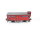 Märklin H0 84681 gedeckter Güterwagen m. Bremserhaus "Reichspost" 3990 DRG rot