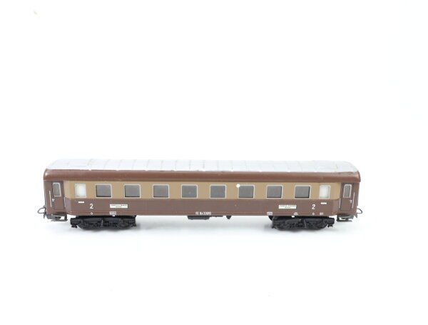 Märklin H0 4036 italienischer Personenwagen braun 2. Klasse Bz 33010 FS / Blech