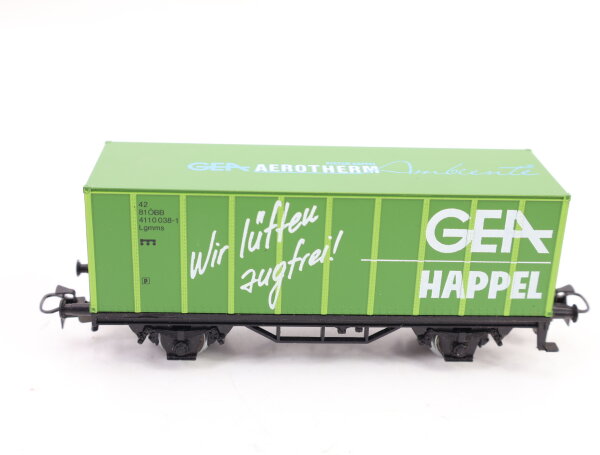 Märklin H0 4481-91736 Güterwagen Containerwagen SoMo "GEA Aerotherm Happel" /MHI