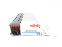 Märklin H0 4270 schwedischer Personenwagen Echtholz 3. Klasse 3652 SJ /Licht NEM