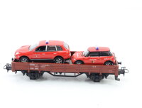 Märklin H0 00752-08 Güterwagen Niederbordwagen...