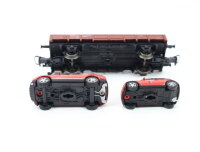 Märklin H0 00752-08 Güterwagen Niederbordwagen mit Feuerwehr PKW 313 2 351-0 DB