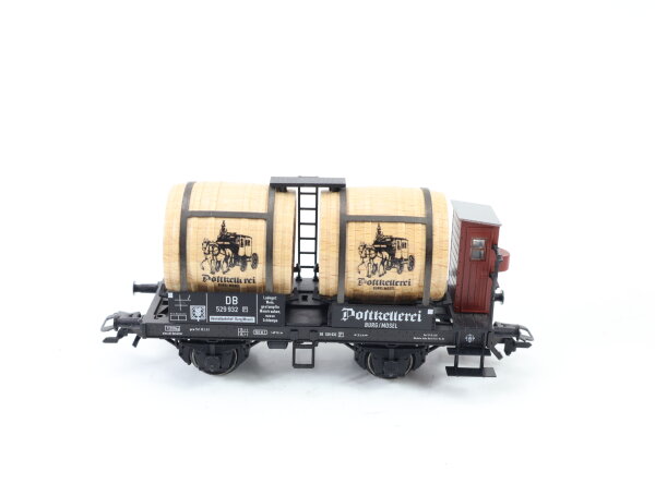 Märklin H0 PMS 62-14 94185 Güterwagen Weinfasswagen Postkellerei 529932 DB / NEM