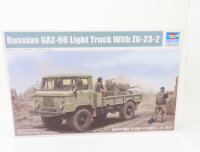 Trumpeter 01017 Modellauto-Bausatz Russian GAZ-66 Light...