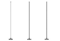 KD STICK RGB LED Stehlampe – dimmbar, farbwechselnd, Musiksync. 147,5cm P1003