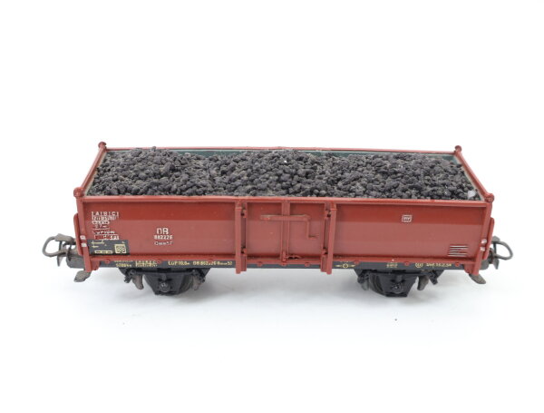 Märklin H0 4602 offener Güterwagen Hochbordwagen 862226 Omm52 DB mit Kohleladung