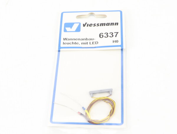 Viessmann H0 6337 Beleuchtung Lampe Leuchte Wannenanbauleuchte mit LED