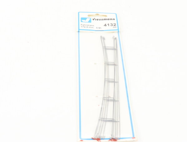 Viessmann H0 4132 Oberleitungen Fahrdraht 172,5 mm, 5 Stück