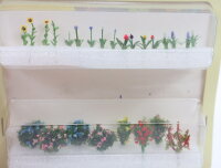 Faller H0 181276 Bepflanzung Ziergarten mit Blumen...