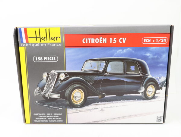 Heller 80763 Modellauto Bausatz PKW Citroen 15 CV 1:24