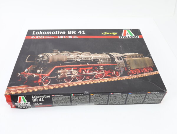 Italeri 8701 Modelleisenbahn Bausatz Dampflok Schlepptenderlok BR 41 1:87