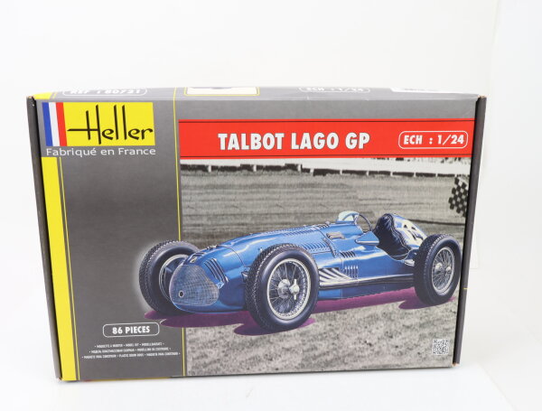 Heller 80721 Modellauto Bausatz PKW Rennwagen Talbot Lago GP 1:24