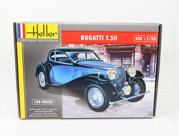 Heller 80706 Modellauto Bausatz PKW Bugatti T.50 1:24