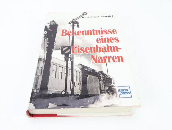 Transpress Verlag Buch "Karl-Ernst Maedel - Bekenntnisse eines Eisenbahn-Narren"