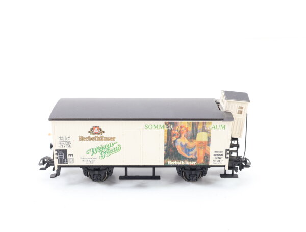 Märklin H0 ged. Güterwagen Bierwagen SoMo "Herbsthäuser Weizen-Genuss"/ NEM MHI