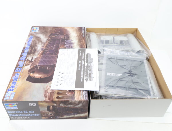 Trumpeter Modellbausatz 00210 – Detaillierter Plastikbausatz Einer Deutschen Kriegslokomotive