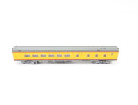 Kato N US Personenwagen "Smooth Side Passenger Car" gelb Union Pacific #4810