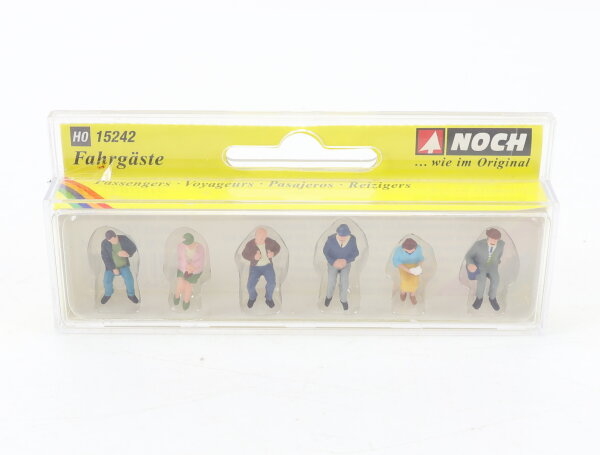 Noch H0 15242 Figuren-Set Fahrgäste 1:87