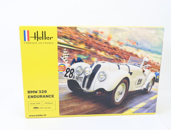 Heller 80706 Modellauto Bausatz PKW BMW 328 Endurance 1:24
