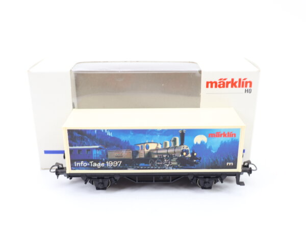 Märklin H0 Güterwagen Containerwagen SoMo "Info-Tage 1997"