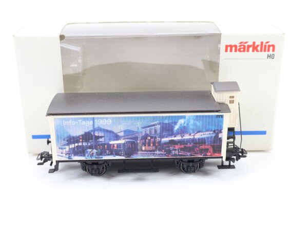 Märklin H0 Güterwagen Containerwagen SoMo "Info-Tage 1999" / NEM