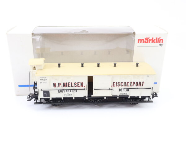 Märklin H0 46150 Güterwagen "Fleischexport Kopenhagen - Berlin Nielsen" / NEM