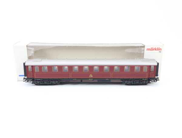Märklin H0 4341 Personenwagen Reisezugwagen weinrot CA 1031 DSB / NEM