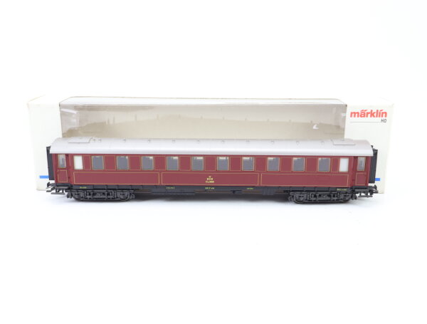 Märklin H0 4341 Personenwagen Reisezugwagen weinrot CA 1031 DSB / NEM
