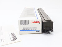 Märklin H0 4307 Personenwagen Doppel-Abteilwagen 2. Kl. 24 483 & 24 484 DR /NEM