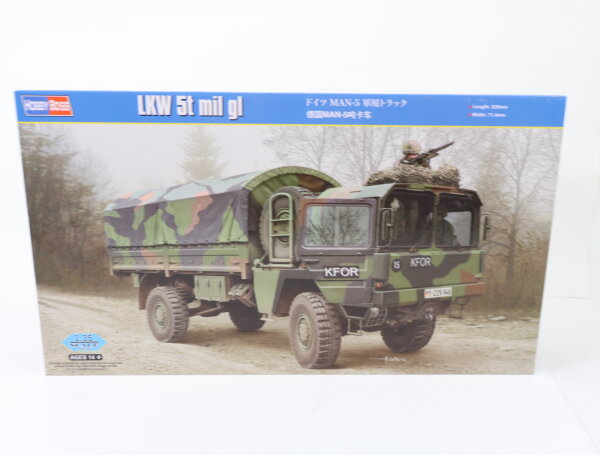 Hobbyboss 85507 Militärfahrzeug Bausatz LKW Mil GL 5T  KFOR Bundeswehr 1:35