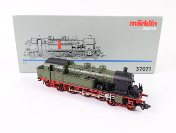 Märklin H0 37071 Dampflok Tenderlok grün T18 BR 1140 K.W.St.E. / Digital NEM