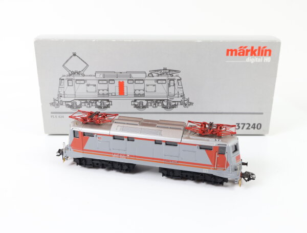 Märklin H0 37240 Elektrolok E-Lok grau-rot BR E.424.308 FS / Digital NEM