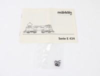 Märklin H0 37240 Elektrolok E-Lok grau-rot BR E.424.308 FS / Digital NEM