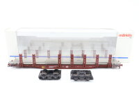 Märklin H0 4666 Güterwagen Doppelrungenwagen...