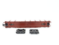 Märklin H0 4666 Güterwagen Doppelrungenwagen mit Schienenladung 472 4 606-7 /NEM