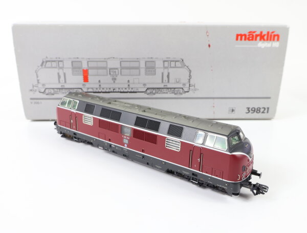 Märklin H0 39821 Diesellok rot-grau BR V200 150 DB / Digital Sound NEM