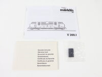 Märklin H0 39821 Diesellok rot-grau BR V200 150 DB / Digital Sound NEM