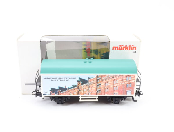 Märklin H0 94208 Güterwagen Kühlwagen SoMo "Modelleinsenbahn Wunderland 2003"