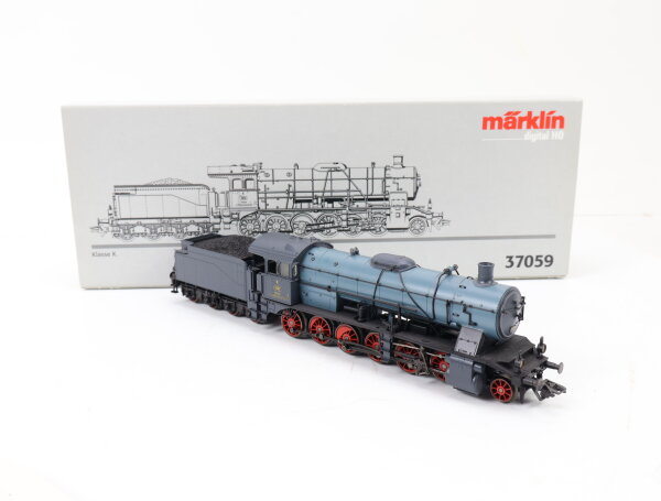Märklin H0 37059 Dampflok Schlepptenderlok Klasse K BR 1801 K.W.St.E. / Digital