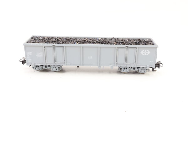 Märklin H0 4689 Güterwagen  Hochbordwagen hellgrau 532 0 5690-5 SBB CFF beladen