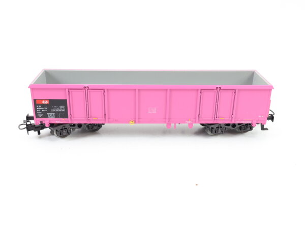 Märklin H0 4718 offener Güterwagen Hochbordwagen pink 532 1 304-8 SBB-CFF