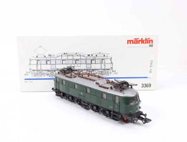 Märklin H0 3369 Elektrolok E-Lok grün BR 1118.01 ÖBB / Digital NEM