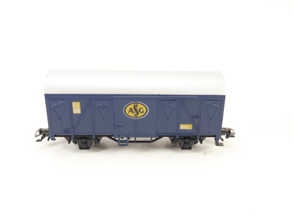 Märklin H0 4409 gedeckter Güterwagen "ASG" SJ