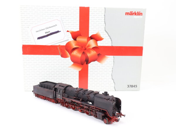 Märklin H0 37845 Dampflok "50. Geburtstag" gealtert BR 50 1953 DB / Digital NEM