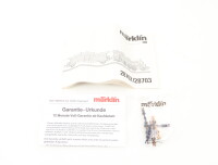 Märklin H0 28703 Zugset 4tlg historischer Personenzug "Holzzug" SJ / Digital NEM