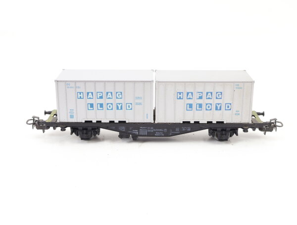 Märklin H0 4659 Güterwagen Containerwagen 042 0 606-4 "Hapag Lloyd" DB