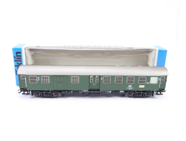 Märklin H0 4133 Personenwagen mit Gepäckabteil 2. Kl. 12 287-2 BDyg 533 DB / NEM