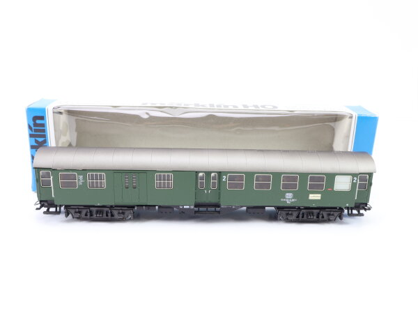 Märklin H0 4133 Personenwagen mit Gepäckabteil 2. Kl. 12 287-2 BDyg 533 DB / NEM